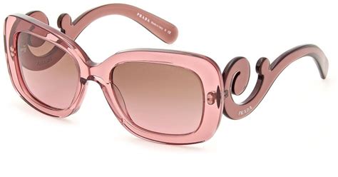 pink prada circle sunglasses|Prada eyeglasses pink.